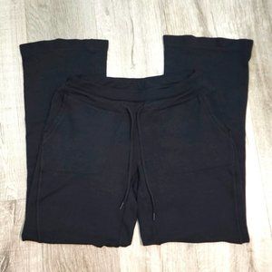 Athleta Wide Leg Fleece-Lined Pants